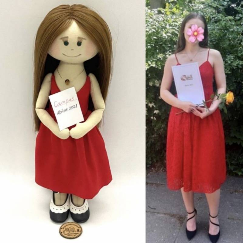 Personalised doll made according to your photo