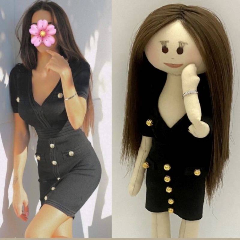 Personalised doll made according to your photo