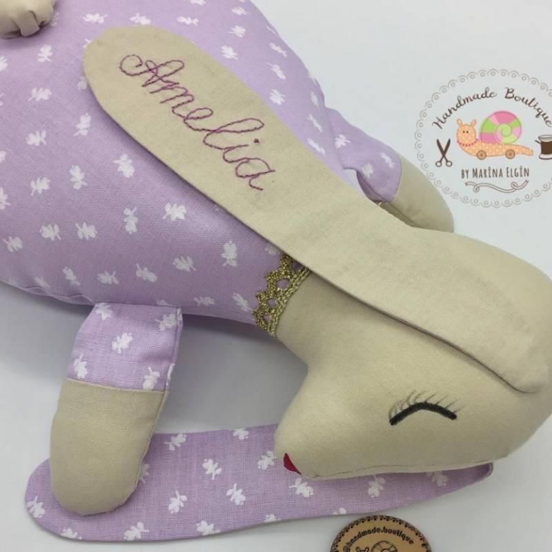 Personalized cuddly toy embroidered with name