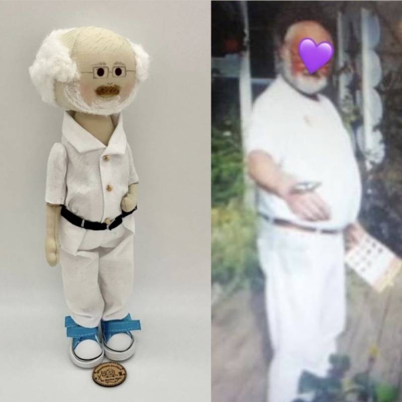 Personalised doll made according to your photo