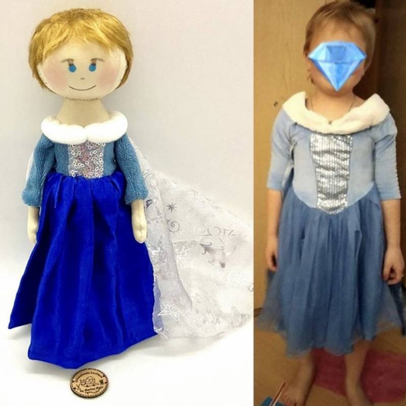 Personalised doll made according to your photo