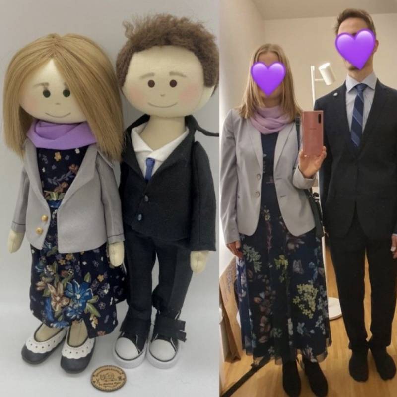 Personalised doll made according to your photo