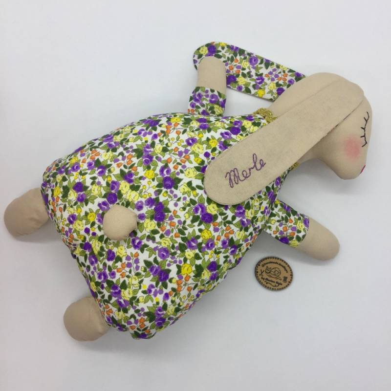 Personalized cuddly toy embroidered with name